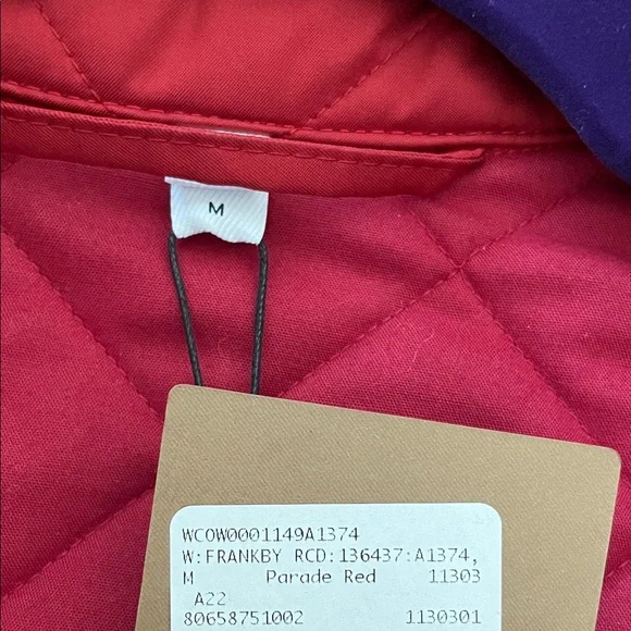 Burberry Quilted Jacket